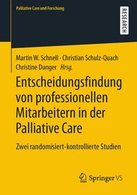Produktbild: Entscheidungsfindung von professionellen Mitarbeitern in der Palliative Care