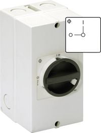 Produktbild: Kraus & Naimer KG32.T103/40.KL51V Reparaturschalter absperrbar 32A 1 x 90&deg; Schwarz 1St.