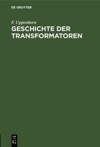 Produktbild: Geschichte der Transformatoren