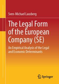 Produktbild: The Legal Form of the European Company (SE)