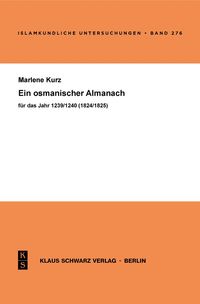 Produktbild: Ein osmanischer Almanach f&uuml;r das Jahr 1239/1825