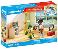 Produktbild: PLAYMOBIL 71619 Kinderarzt mit Teddyb&auml;r