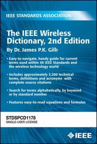 Produktbild: The IEEE Wireless Dictionary, Second Edition