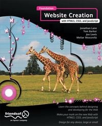 Produktbild: Foundation Website Creation with HTML5, CSS3, and JavaScript