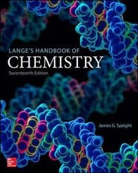 Produktbild: Lange's Handbook of Chemistry, Seventeenth Edition