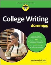 Produktbild: College Writing for Dummies