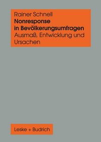 Produktbild: Nonresponse in Bev&ouml;lkerungsumfragen