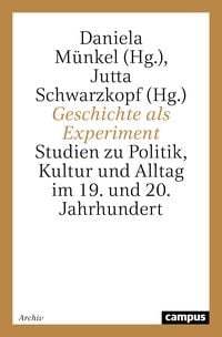 Produktbild: Geschichte als Experiment