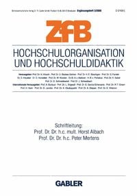 Produktbild: Hochschulorganisation und Hochschuldidaktik