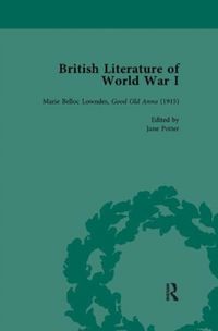 Produktbild: Maunder, A: British Literature of World War I, Volume 3