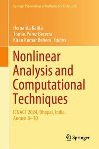 Produktbild: Nonlinear Analysis and Computational Techniques