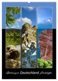 Produktbild: Unterwegs in Deutschland Landschaften (Wandkalender 2026 DIN A2 hoch), CALVENDO Monatskalender