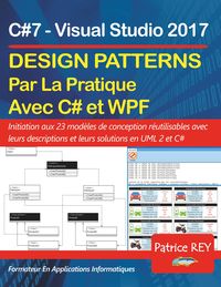 Produktbild: Design Patterns illustr&eacute; avec C#7 et WPF