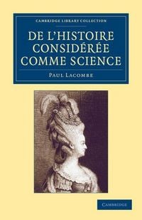 Produktbild: De L'Histoire Consideree Comme Science