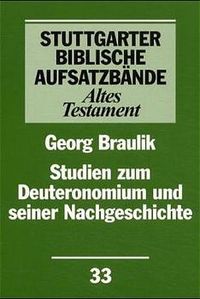 Produktbild: Studien zum Deuteronomium und seiner Nachgeschichte