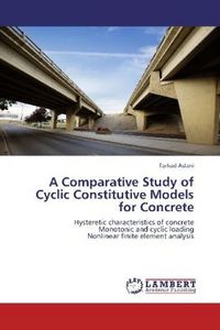 Produktbild: Aslani, F: Comparative Study of Cyclic Constitutive Models f
