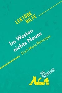 Produktbild: Im Westen nichts Neues von Erich Maria Remarque (Lekt&uuml;rehilfe)
