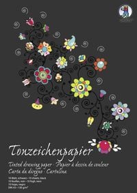 Produktbild: URSUS Sonderedition Tonzeichenpapier-Block Sonderedition Schwarz, DIN A3