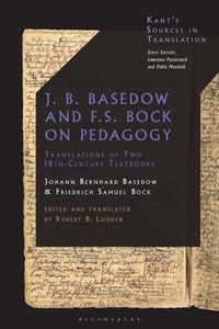 Produktbild: J. B. Basedow and F.S. Bock on Pedagogy