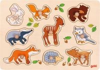 Produktbild: Steckpuzzle Waldtiere