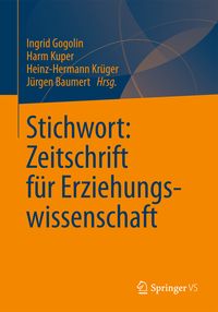 Produktbild: Stichwort: Zeitschrift f&uuml;r Erziehungswissenschaft