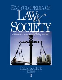 Produktbild: Clark, D: Encyclopedia of Law and Society