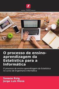 Produktbild: O processo de ensino-aprendizagem da Estat&iacute;stica para a Inform&aacute;tica