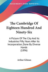 Produktbild: The Cambridge Of Eighteen Hundred And Ninety-Six