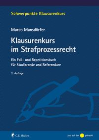 Produktbild: Klausurenkurs im Strafprozessrecht