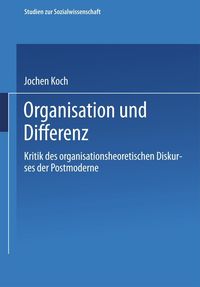 Produktbild: Organisation und Differenz