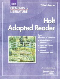 Produktbild: Elements of Literature: Holt Adapted Reader Eolit 2007 Gr 9 Third Course