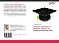 Produktbild: Decisi&oacute;n de continuar estudios superiores