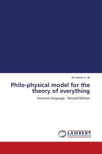 Produktbild: Philo-physical model for the theory of everything