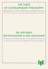 Produktbild: Wuketits, F: Tasks of Contemporary Philosophy / Die Aufgaben