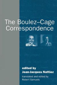 Produktbild: The Boulez-Cage Correspondence