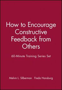 Produktbild: 60-Minute Training Series Set: How to Encourage Constructive Feedback from Others