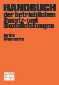 Produktbild: Handbuch der betrieblichen Zusatz- und Sozialleistungen