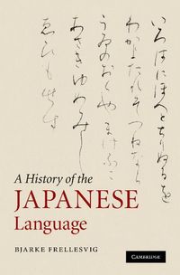 Produktbild: A History of the Japanese Language