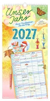Produktbild: Unser Jahr &ndash; Unser Familienplaner f&uuml;r den Alltag 2027