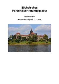 Produktbild: S&auml;chsisches Personalvertretungsgesetz