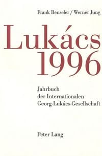 Produktbild: Jahrbuch der Internationalen Georg-Lukács-Gesellschaft 1996
