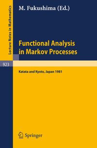 Produktbild: Functional Analysis in Markov Processes