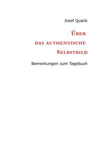 Produktbild: &Uuml;ber das authentische Selbstbild