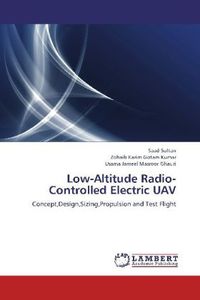 Produktbild: Sultan, S: Low-Altitude Radio-Controlled Electric UAV