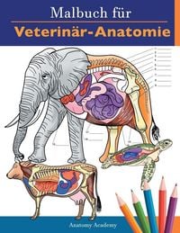 Produktbild: Malbuch f&uuml;r Veterin&auml;r-Anatomie