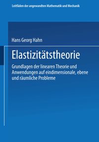 Produktbild: Elastizit&auml;tstheorie