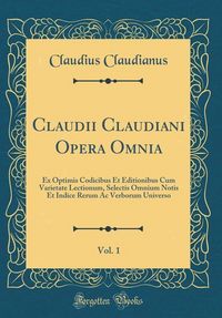 Produktbild: Lat-Claudii Claudiani Opera Om