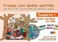 Produktbild: Frases con doble sentido : cuaderno 1 : como sardinas en lata