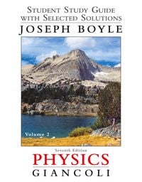 Produktbild: Student Study Guide and Selected Solutions Manual for Physics: Principles with Applications, Volume 2