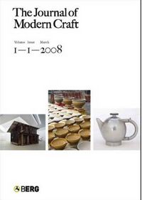 Produktbild: Journal Of Modern Craft V01 Is